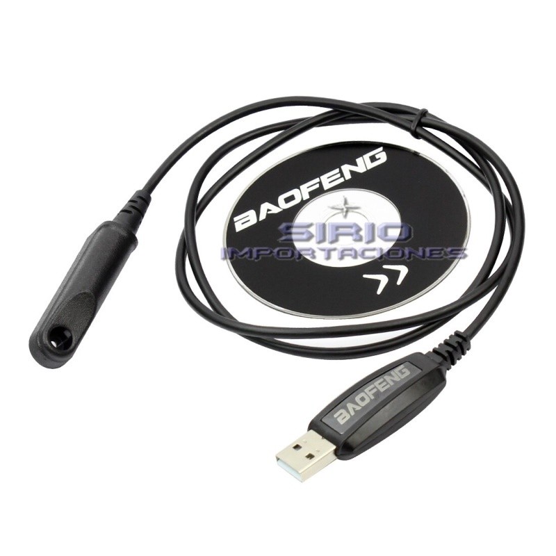 Cable programador USB para Baofeng UV-9R Plus A58 Radio Mano Radio Accesorios 