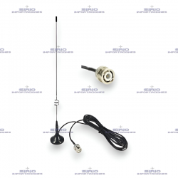 ANTENA MAGNETICA VHF/UHF PARA RADIO PORTATIL...