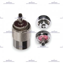CONECTOR UHF-M (PL259) PARA CABLE RG58 –...