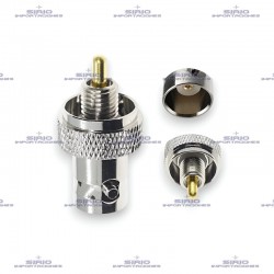 ADAPTADOR RECTO BNC-F – COMPATIBLE CON RADIOS...