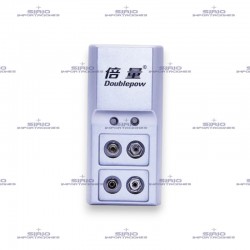 CARGADOR DOBLE PARA BATERÍA DE 9V NI-MH