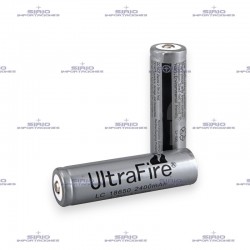 BATERÍA ULTRAFIRE 18650, LI-ION 3,7V - 2400mAh