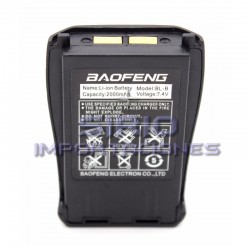 BATERIA PARA PORTATIL BAOFENG UV-B5, LI-ION...