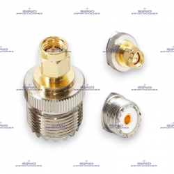 ADAPTADOR RECTO SMA-M A UHF-F(SO239) –...