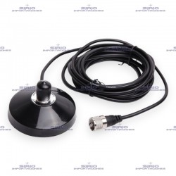 MONTAJE CON BASE MAGNETICA CONECTOR PL 259