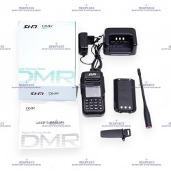 RADIO PORTATIL DMR DUAL BANDA ANALOGA/DIGITAL...