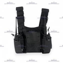 PECHERA DOBLE PARA RADIOS PORTATILES