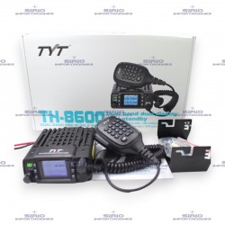 RADIO MOVIL TYT DUAL BANDA 25W, MODELO TH-8600