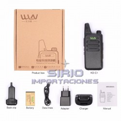 RADIO PORTATIL UHF, WLN MODELO KD-C1