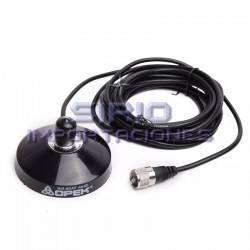 MONTAJE CON BASE MAGNETICA CONECTOR PL 259