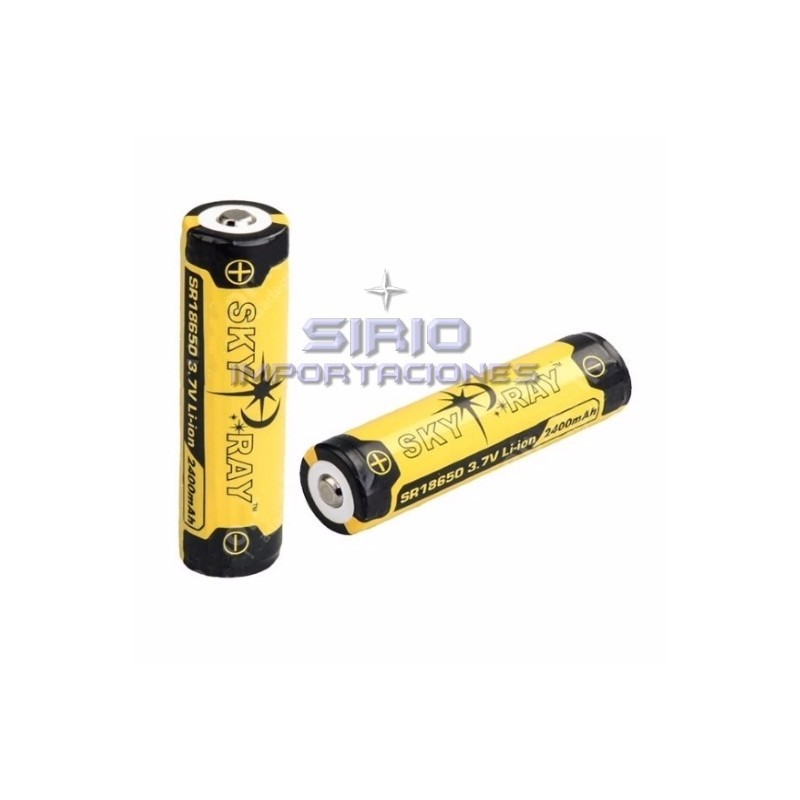 Pila Bateria 18650 Recargable 3.7v 2200mah Reales 45gr