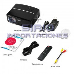 PROYECTOR DE VIDEOS MULTIMEDIA, MODELO GP80-UP