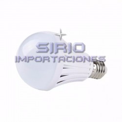 AMPOLLETA LED DE EMERGENCIA RECARGABLE 9W -...