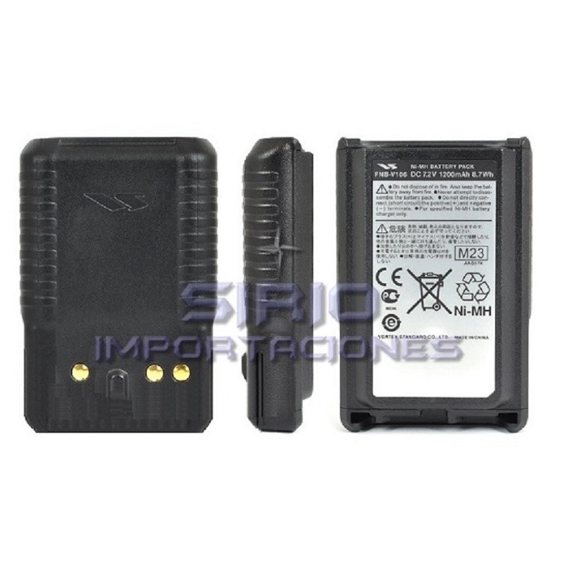 BATERIA VERTEX FNB-V106, NI-MH 1200MAH