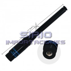 ANTENA TELESCOPICA VHF/UHF PARA RADIO PORTATIL...