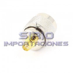 ADAPTADOR RECTO SMA-F A UHF-M(PL259) –...