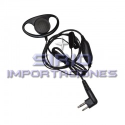MICRÓFONO MANOS LIBRES EN "D" PARA RADIOS...