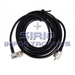 CABLE RG58 CON CONECTOR SO239 A PL259