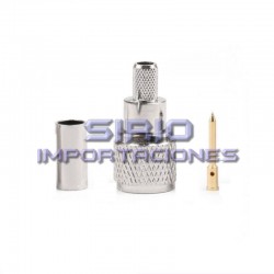 CONECTOR MINI UHF-M PARA CABLE RG58