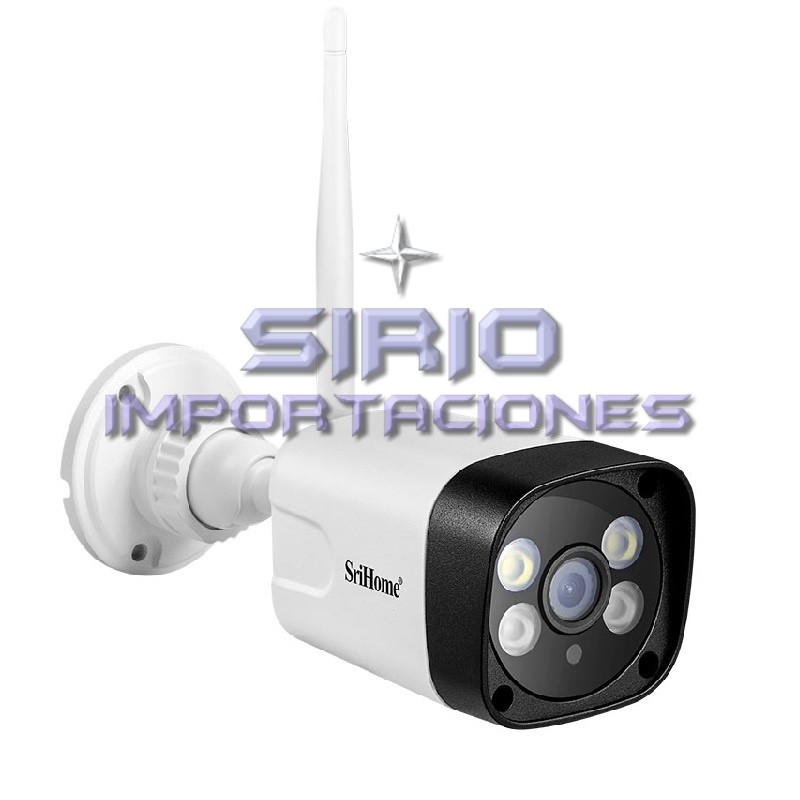 Cámara de vigilancia 5 Mp con visión nocturna 20 m para exterior